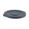 Boardwalk 44 Gal Waste Receptacle Lids, Flat-Top Lid Gray, Plastic 1868184 - alternate 1
